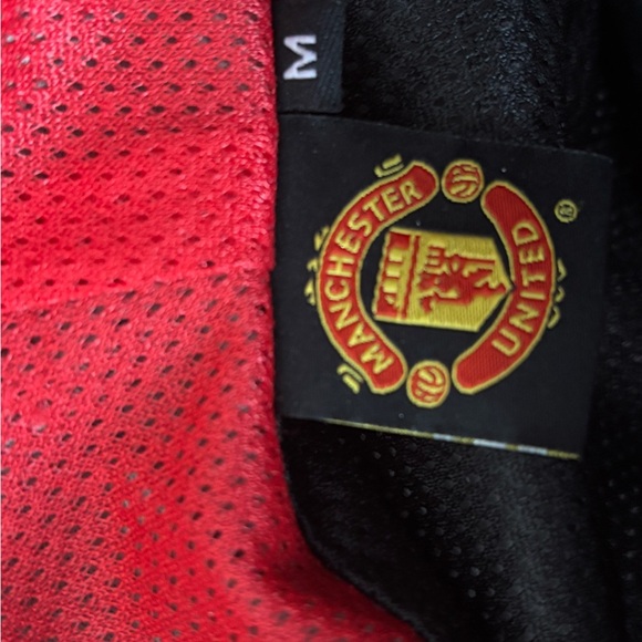 Manchester United Black and Red Men's Jacket - Picture 6 of 11